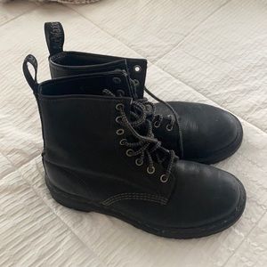 Black Doc Martin boots